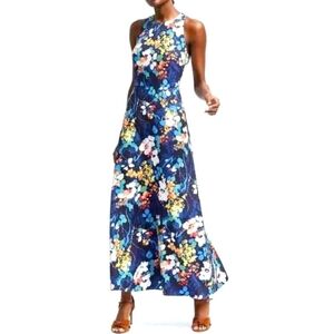 Banana Republic Floral Sleeveless Maxi Dress